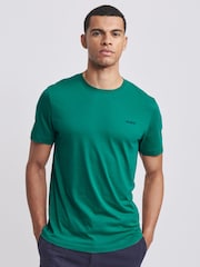 Aubin Green 100% Cotton Askern T-Shirt - Image 1 of 1
