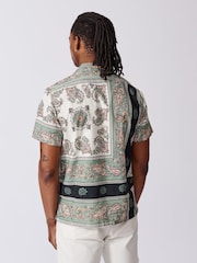 CamisasAubin de manga curta Higgins  Print - Imagem 2 de 6