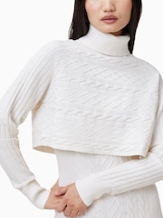 AllSaints White Muriel Dress - Image 3 of 7