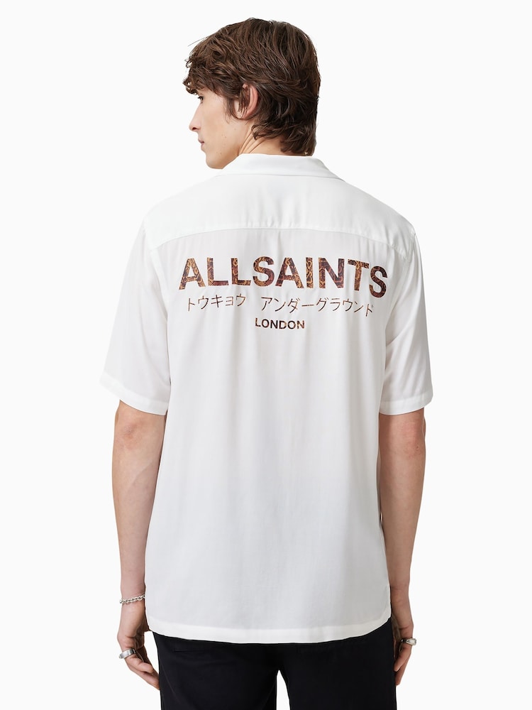 Рубашка с короткими рукавами Allsaints Ouija - Изображение 2 из 8
