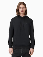Чорний - Allsaints підтяжки Oth 100% Cotton худі - Image 2 of 6