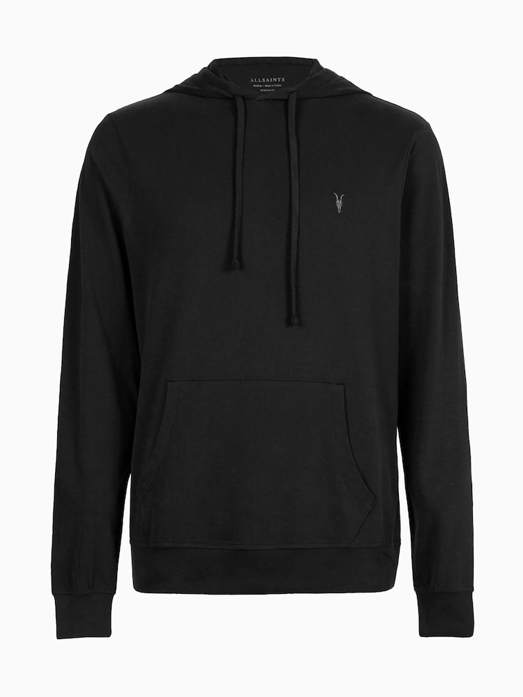 Чорний - Allsaints підтяжки Oth 100% Cotton худі - Image 6 of 6
