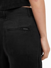 AllSaints Black Averie Ten Trousers - Image 5 of 9