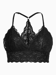 AllSaints Black Erity Lace Bralette - Image 8 of 8