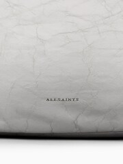 AllSaints Grey Oversized Madea Bag - Image 6 of 6