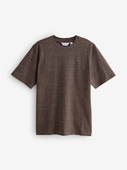 Brown Snow Marl Short Sleeve T-Shirt - Image 1 of 1