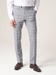 Skopes Grey Tapered Fit Tapered Fit Anello Suit Trousers - Image 1 of 4