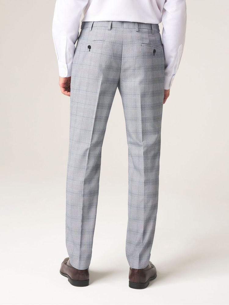 Skopes Grey Tapered Fit Tapered Fit Anello Suit Trousers - Image 2 of 4