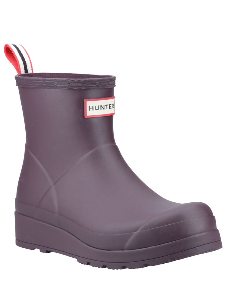 Hunter Purple Play Short Boots - Image 2 of 4