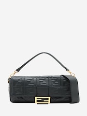 Fendi Nappa Leather Bag With Motif - Image 1 of 9