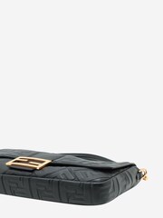 Fendi Nappa Leather Bag With Motif - Image 2 of 9
