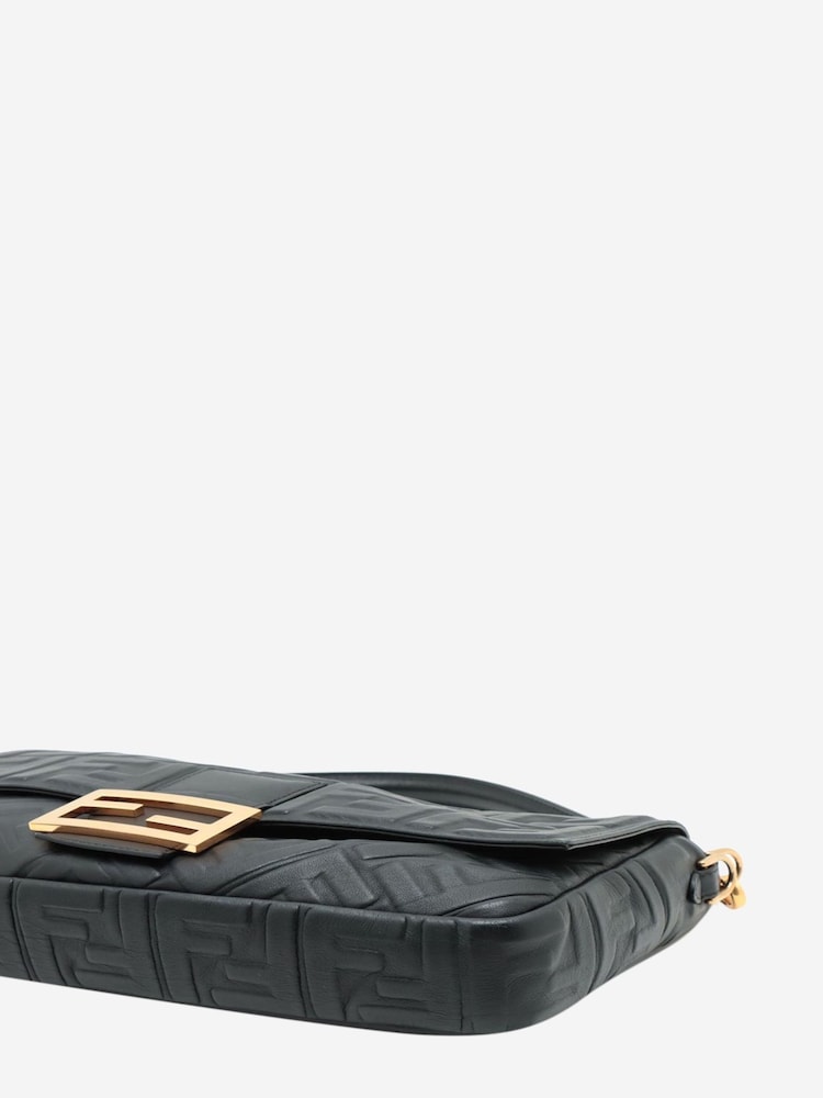 Fendi Nappa Leather Bag With Motif - Image 2 of 9