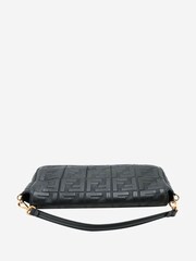 Fendi Nappa Leather Bag With Motif - Image 4 of 9
