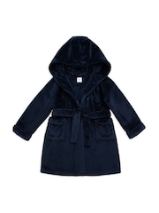 Chelsea Peers Blue Kids Fleece Dressing Gown - Image 1 of 3