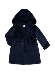 Chelsea Peers Blue Kids Fleece Dressing Gown - Image 2 of 3