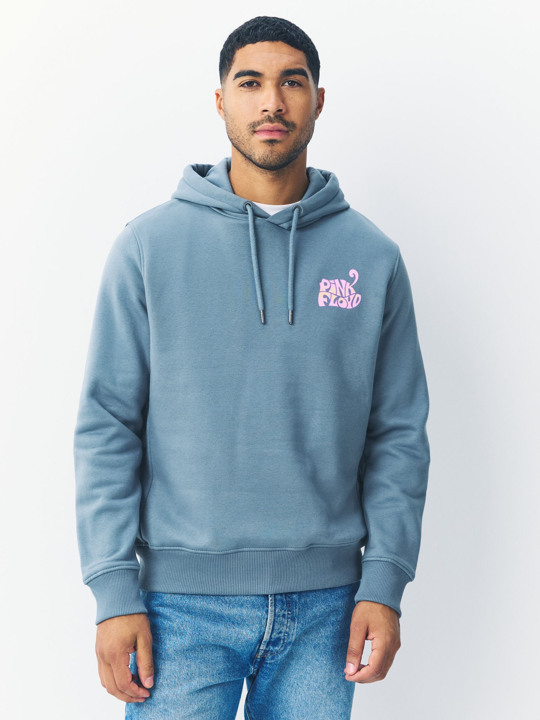 90s PINK FLOYD HOODIE XL アユニ着用 Pink Floyd Hoodie Mens World Tour 87 Tie Dye Gray Long Sleeve