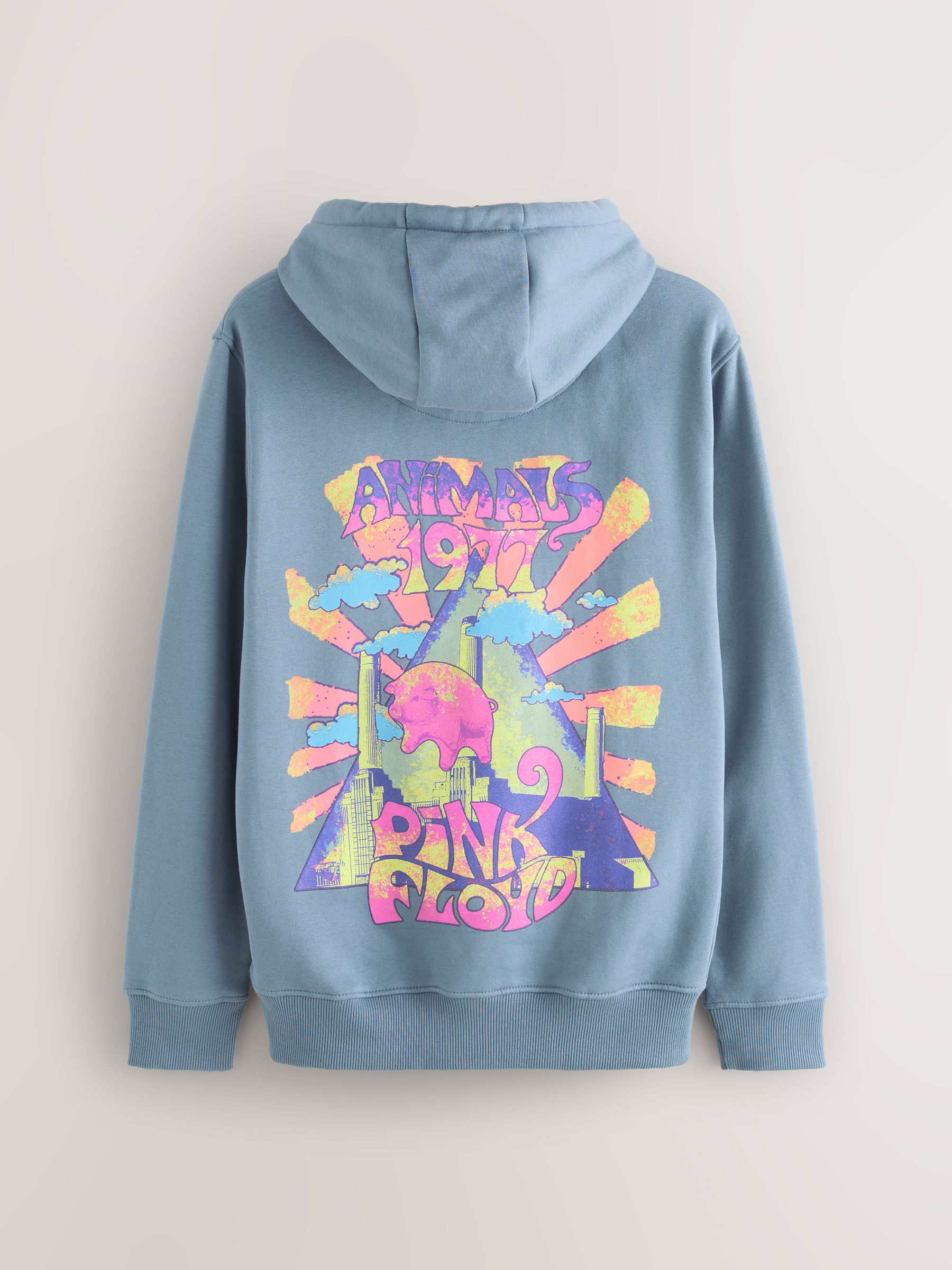 Buy Blue Pink Floyd License Graphic Hoodie from Next USA