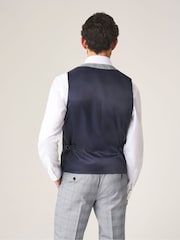 Grijs - Dubbele knoop - Skopes scoop Anello gilet met dubbele rij knopen - Image 2 of 5
