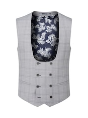 Grijs - Dubbele knoop - Skopes scoop Anello gilet met dubbele rij knopen - Image 4 of 5