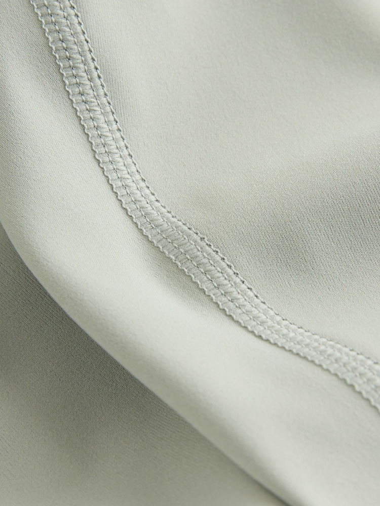 self. Sage Green High Waist Leggings - Image 2 of 3