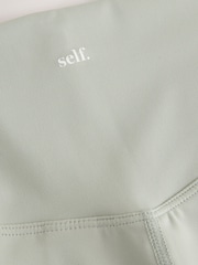 self. Sage Green High Waist Leggings - Image 3 of 3