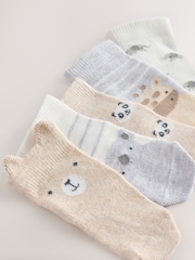 Neutral Baby Socks 5 Pack (0mths-2yrs) - Image 2 of 4