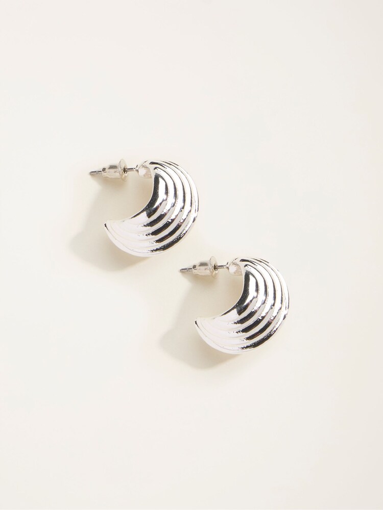 FatFace Silver Tone Tear Drop Earrings - Image 1 of 2 FatFace Silver Tone Tear Drop Earrings - Image 1 of 2