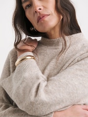 Anthology By JD Williams Natural Long Sleeve Jumper - Image 4 of 5