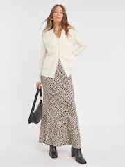 Bela - JD Williams Sponge Button Rib Cardigan - Slika 1 iz 4