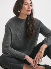 Anthology By JD Williams Grey Long Sleeve Jumper - Image 1 of 4