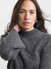 Anthology By JD Williams Grey Long Sleeve Jumper - Image 4 of 4