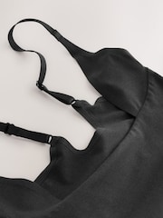 Crna - Oblikujući grudnjak medium kontrole, vrhunskog cotton, nosite svoj vlastiti - Slika 7 od 7