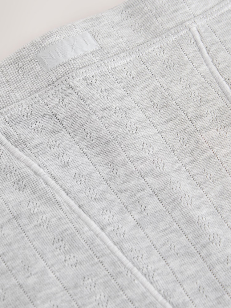 Grey Marl ThermoGen Maximum Warmth Pointelle Thermal Leggings - Image 8 of 8 Grey Marl ThermoGen Maximum Warmth Pointelle Thermal Leggings - Image 8 of 8