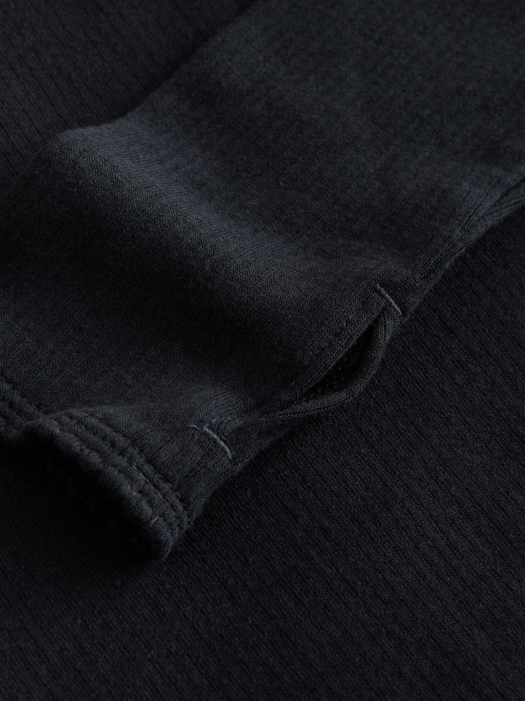 Black Thermogen Maximum Warmth Roll Neck Thermal Top - Image 3 of 3 Black Thermogen Maximum Warmth Roll Neck Thermal Top - Image 3 of 3