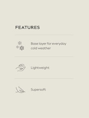 Black Thermogen Maximum Warmth Roll Neck Thermal Top - Image 4 of 4