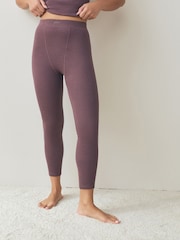 Berry Thermogen Maximum Warmth Rib Thermal Leggings - Image 3 of 7