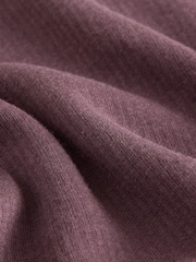Burgundy Red Thermogen Maximum Warmth Roll Neck Thermal Top - Image 2 of 3