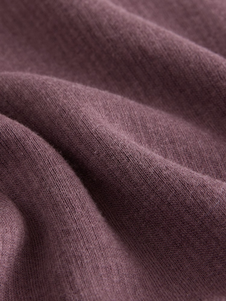 Burgundy Red Thermogen Maximum Warmth Roll Neck Thermal Top - Image 2 of 3
