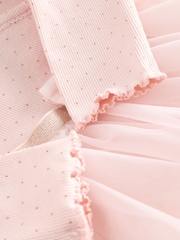 Pink Baby Long Sleeve Tutu Dress (0mths-2yrs) - Image 6 of 8