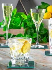 RCR Clear Fusion Tumbler Glasses Set of 6 270ml - Image 1 of 4