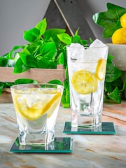 RCR Clear Fusion Hiball Glasses Set of 6 380ml - Image 2 of 4