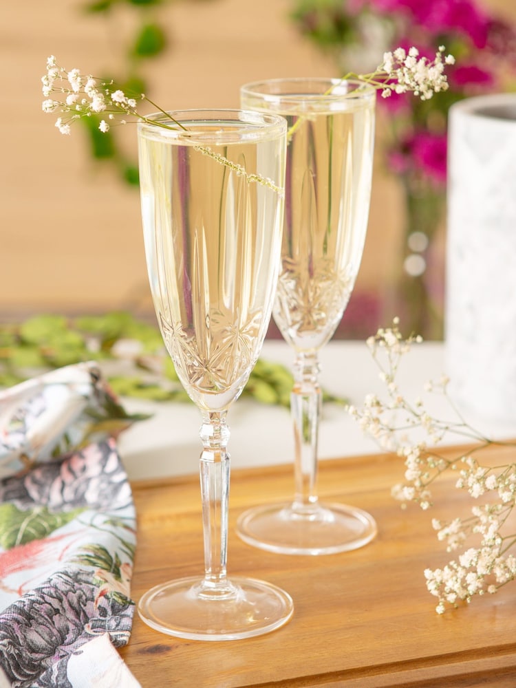 RCR Clear Orchestra Champagne Flute Glasses Set of 6 200ml - Image 1 of 5