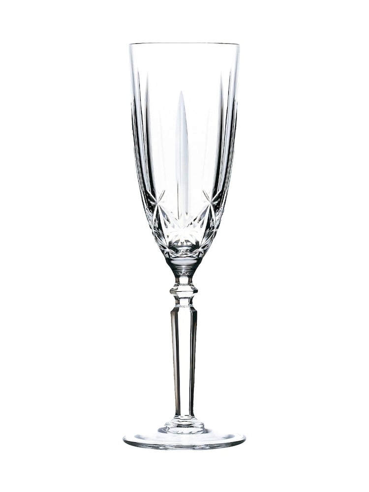 RCR Clear Orchestra Champagne Flute Glasses Set of 6 200ml - Image 5 of 5