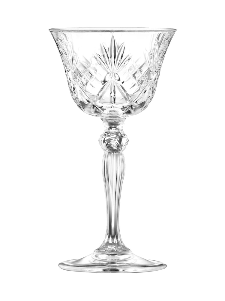 RCR Clear Melodia Calici Coupe Glasses set of 6 16cl - Image 1 of 1