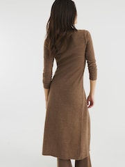 River Island Brown Cosy Longline Cardigan - Image 2 of 6