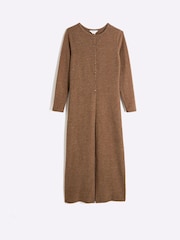 River Island Brown Cosy Longline Cardigan - Image 5 of 6