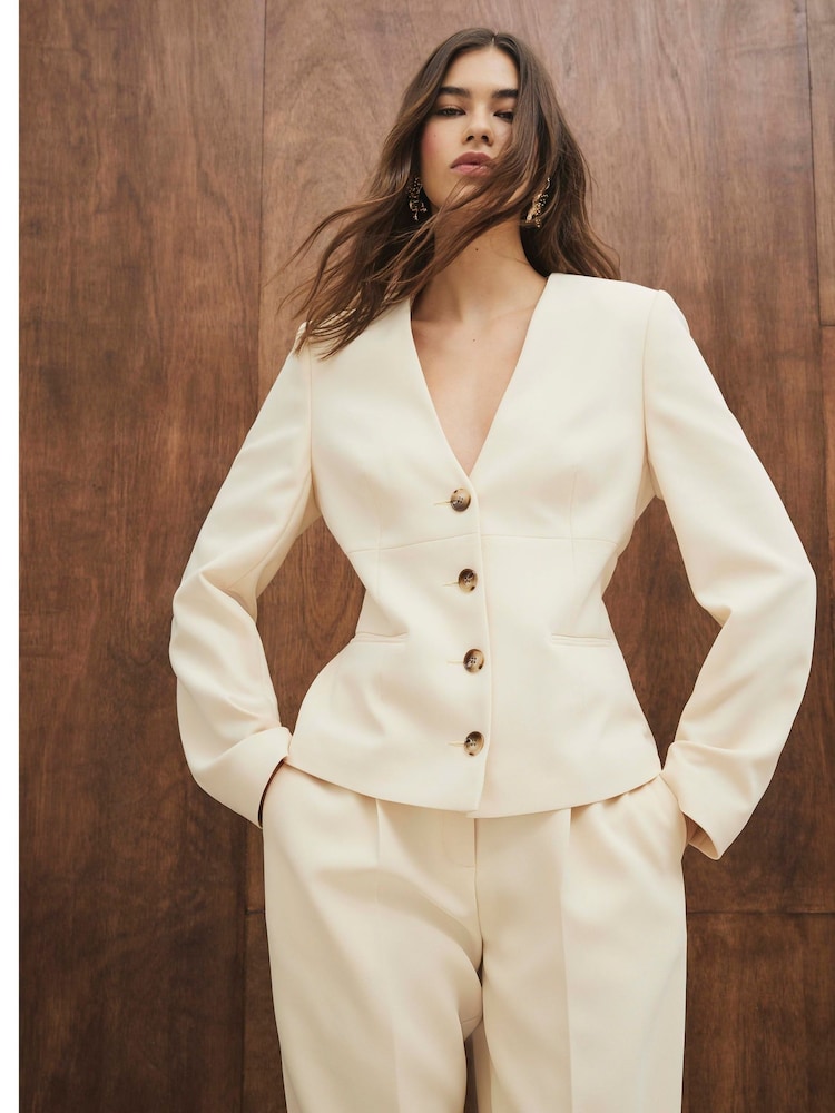 Roomgeel - River Island Button Front Blazer - Image 4 of 6
