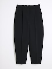 River Island Black Slim Barrell Leg Trousers - Image 5 of 6
