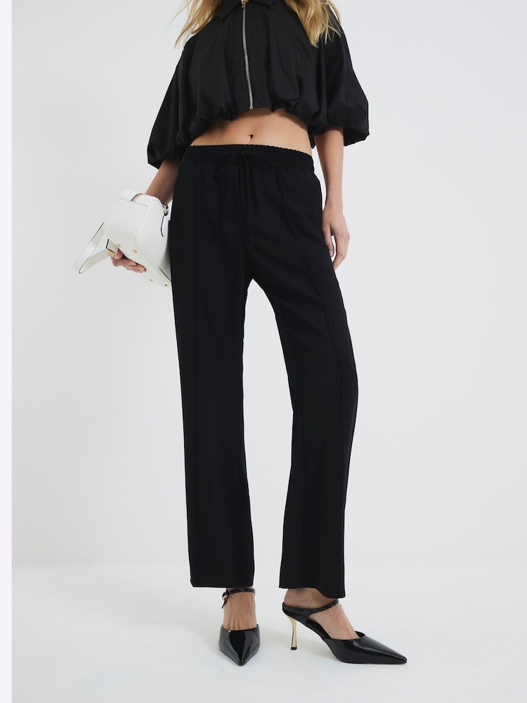 River Island Black Tailored Joggers - Image 2 of 6