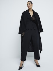 River Island Black Button Front Blazer - Image 3 of 6
